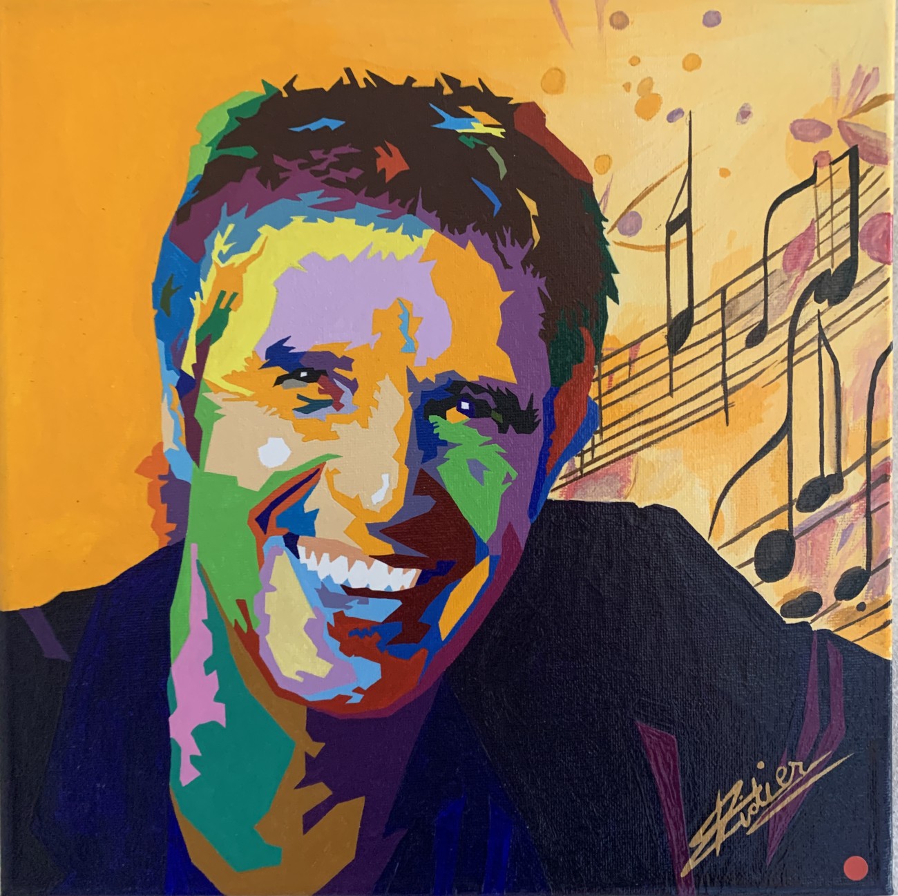 peinture Julien Clercpour Annie