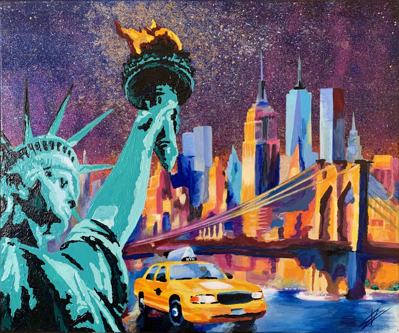 peinture New York&nbsp;&nbsp;